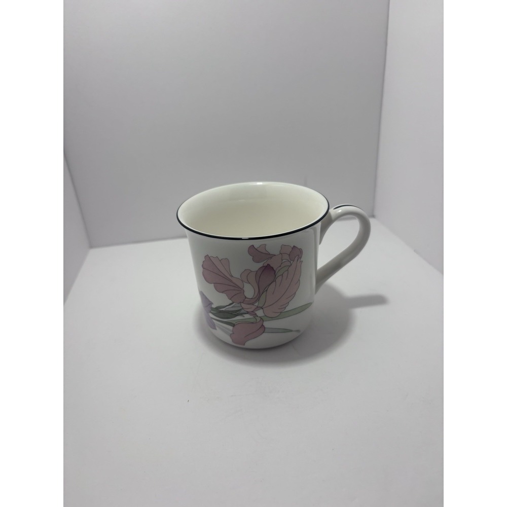 Noritake New Decade Cafe du Soir Coffee or Tea Cup 9091 floral